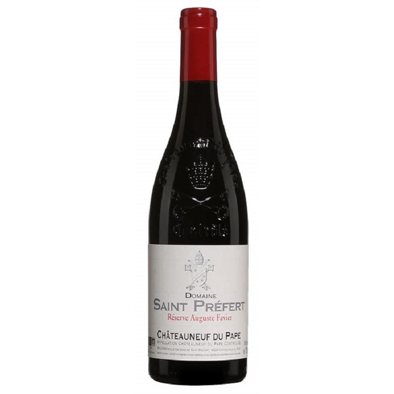 Domaine Saint-Prefert Chateauneuf-Du-Pape Reserve Auguste Favier - Vin Bio | Red Wine