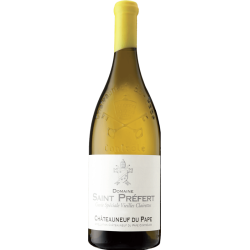 Domaine Saint-Prefert Chateauneuf-Du-Pape Blanc Cuvee Speciale Vieilles Clairettes - Vin Bio | white wine