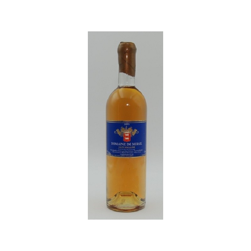 Domaine De Mirail - Cotes De Gascogne Blanc Moelleux Cuvee Singuliere | white wine