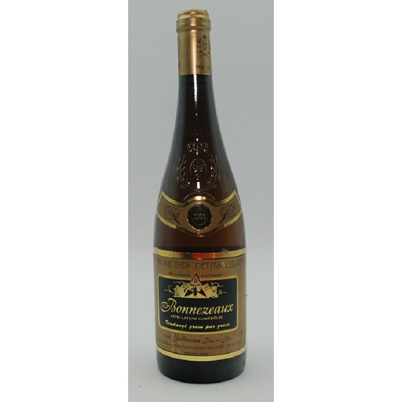 Domaine Des Petits Quarts Bonnezeaux Vendange Grain Par Grain | white wine