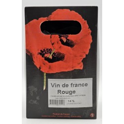 Les Vignerons De Tavel - Vin De France Rouge Bib 5 Litres | Red Wine
