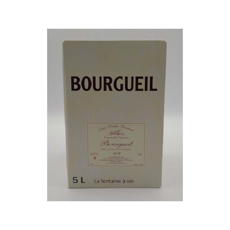 Domaine Lame Delisle Boucard Saint-Nicolas De Bourgeuil Rose Bib 5 Litres | rosé wine