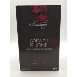Les Vignerons De Tavel - Cotes Du Rhone Rouge Acantalys Bib 10 Litres