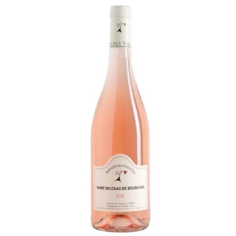 Domaine Des Vallettes Saint-Nicolas De Bourgueil - Demi Bouteille | rosé wine