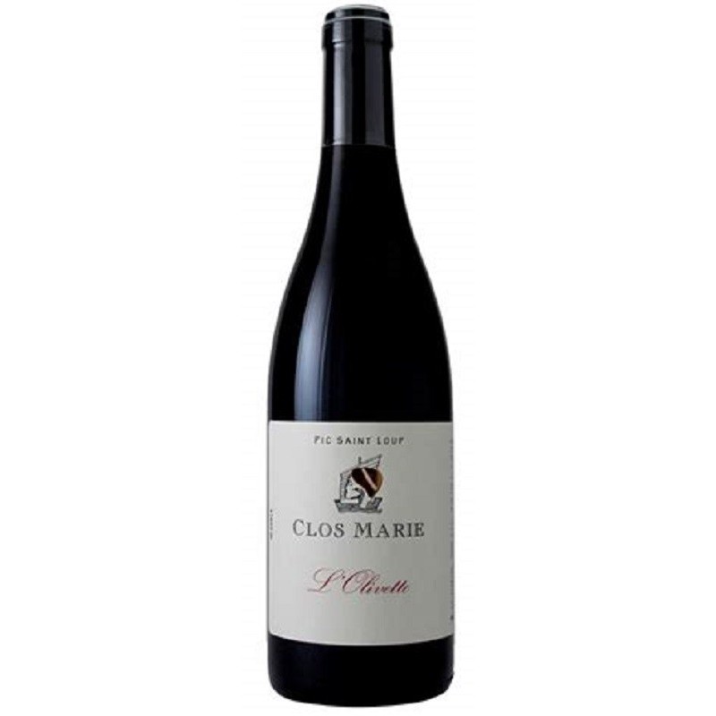 Domaine Clos Marie - Pic-Saint-Loup Rouge L'olivette | French Red Wine Domaine Clos Marie - Pic-Saint-Loup Rouge L'olivette | French Red Wine